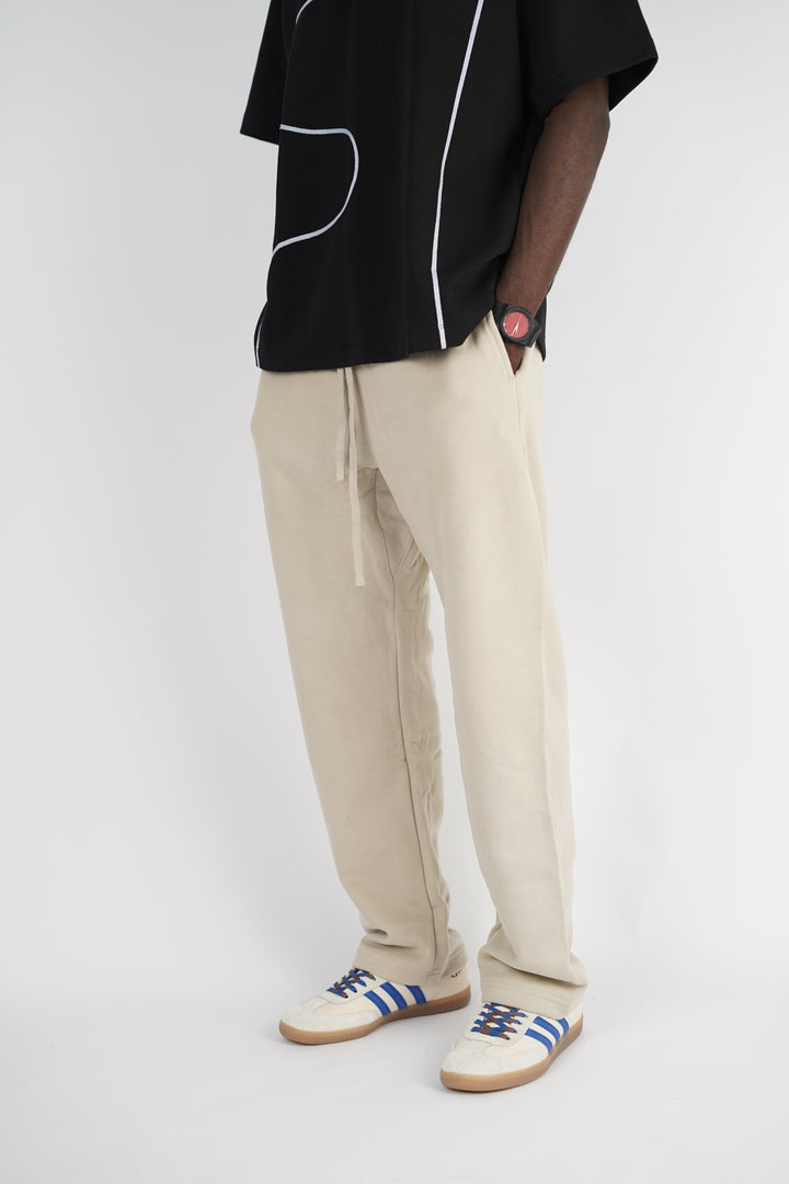 Artiemaster Cotton Sweatpants in Beige