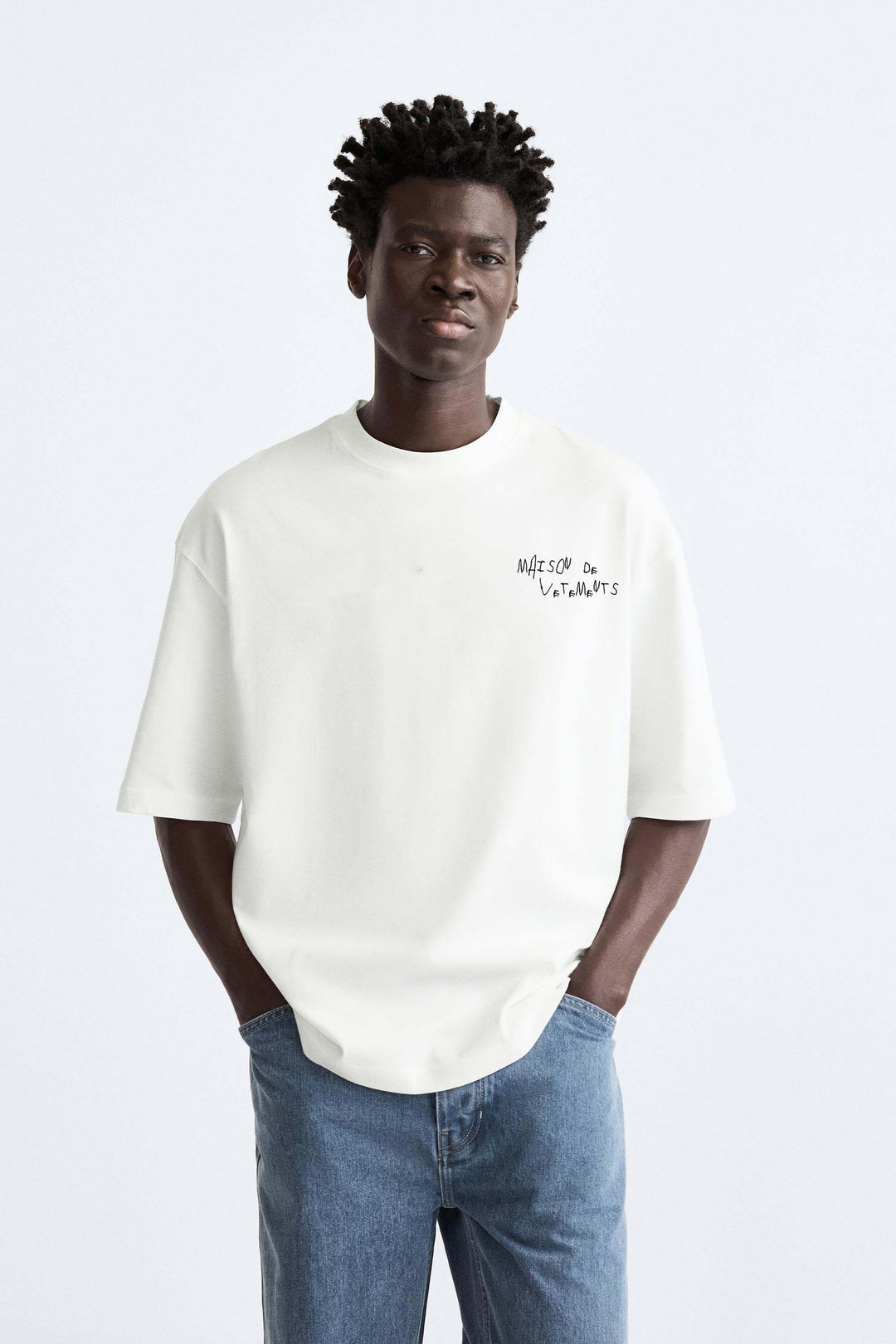 Garm Island Maison De Vetements Loafer Premium T-shirt in White