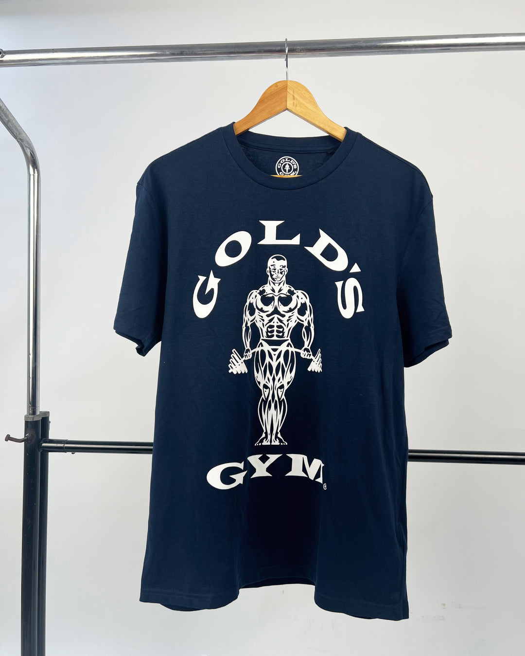 Gold’s Gym Big Logo T-shirt in blue