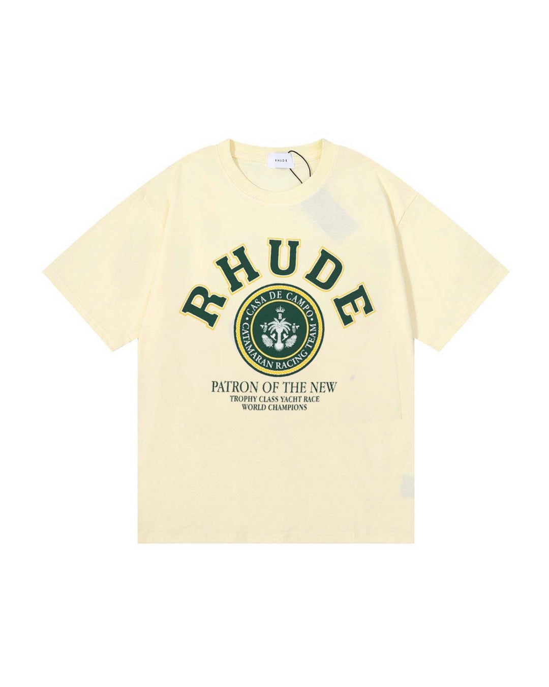 RHUDE CASA DE CAMPA T-SHIRT IN CREAM