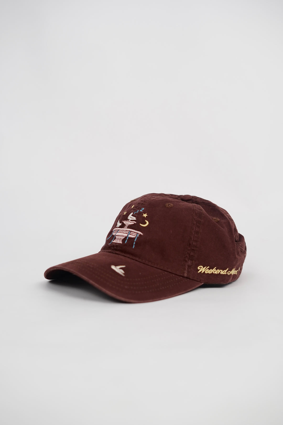 Goodbai Vintage Adjustable Cap in Brown