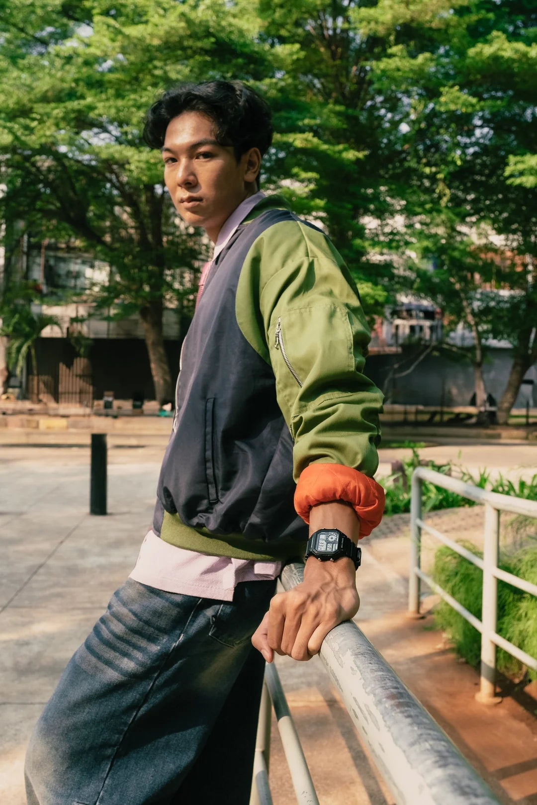 Casio Vintage AE1200WH-1A Watch in black