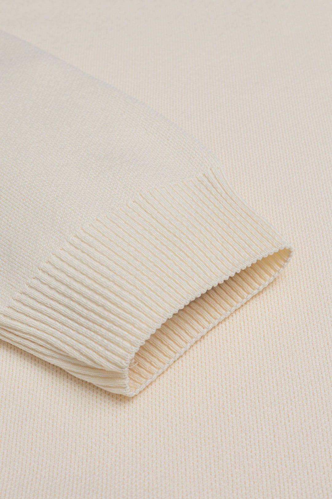 Massimo long sleeve Henley shirt in beige