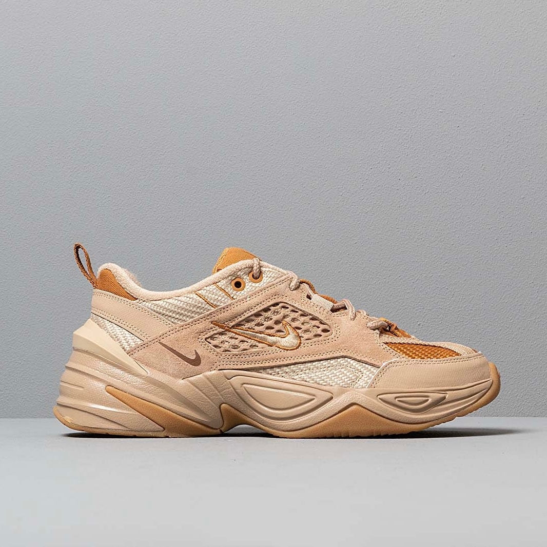 Nike Men’s M2K Tekno SP Sequoia Trainers in Gold