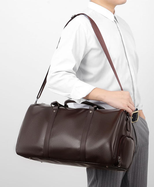 Garm Island Gentleman Duffel Bag in brown