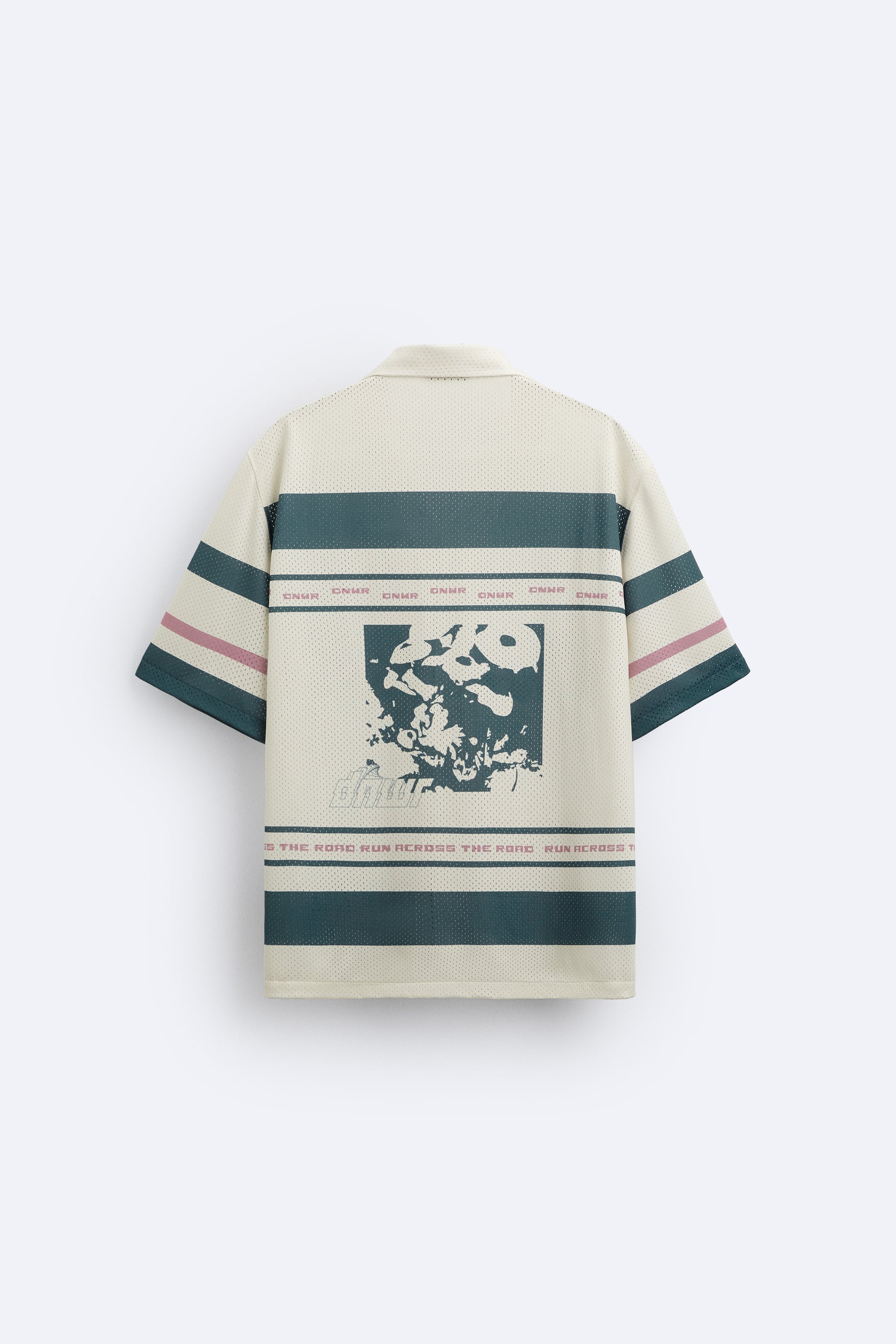 ZARA MESH TEXTURED SHIRT – Garmisland ZARA MESH TEXTURED SHIRT – Garmisland