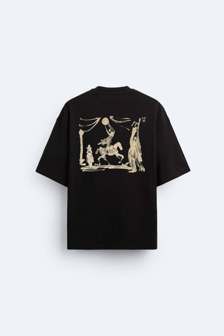Garm Island Picasso’s The Riders Backprint T-shirt