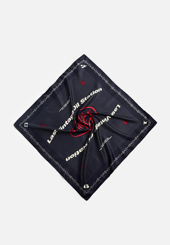 ZARA TEXT PRINT BANDANA