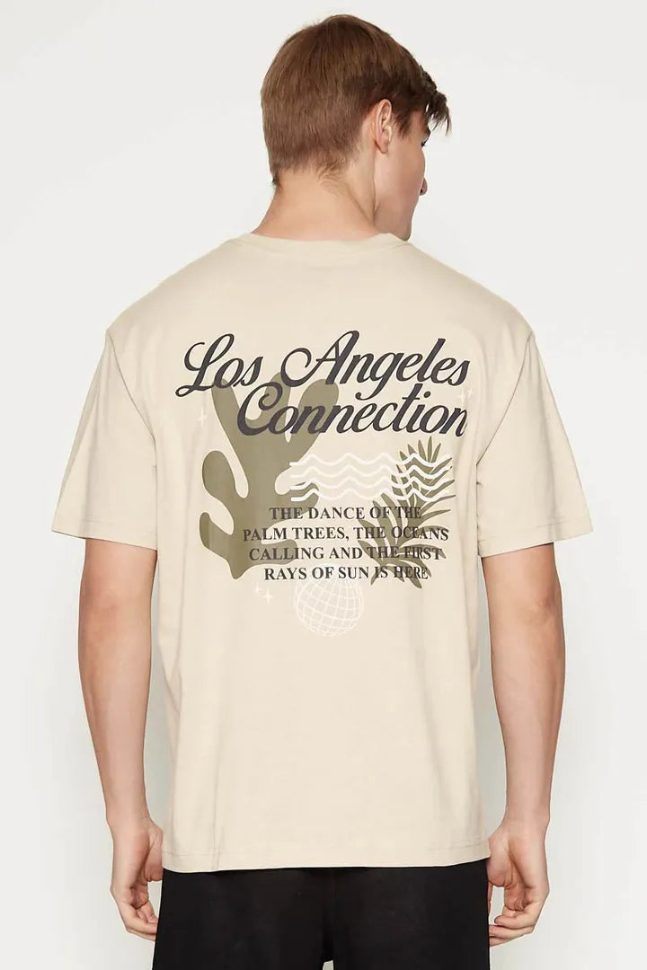 Garage Los Angeles Connection T-shirt in khaki