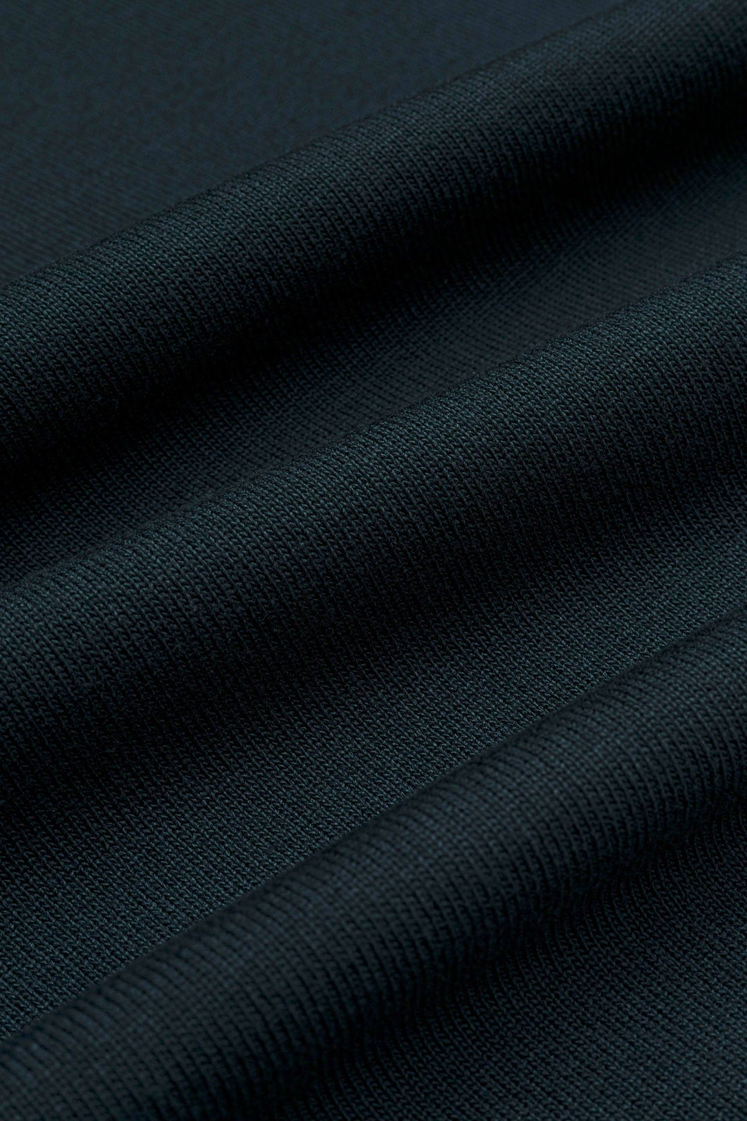 Massimo long sleeve knit polo shirt in green