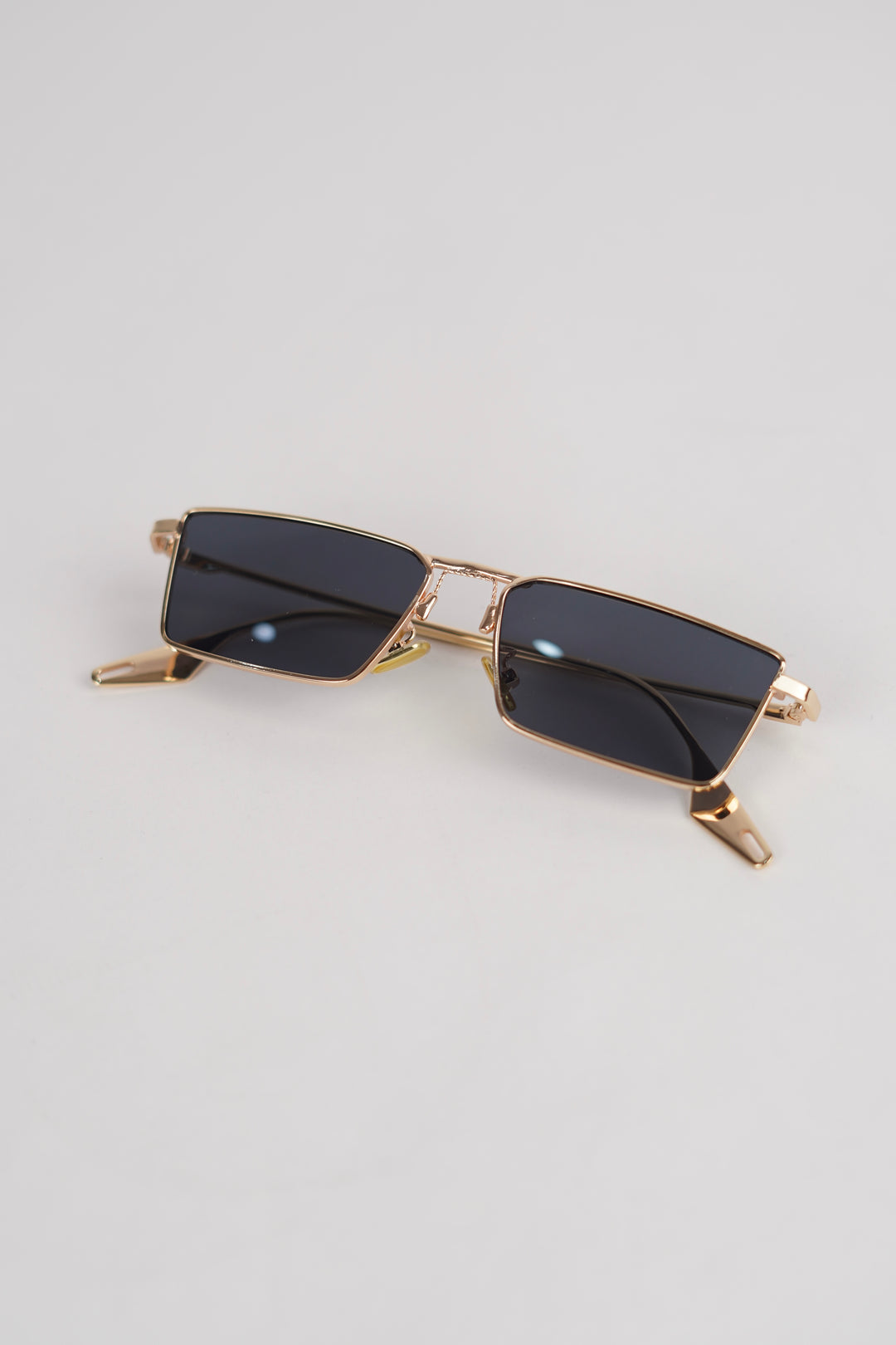 Black zombie Lens Slim Rectangular Aviator Sun glasses