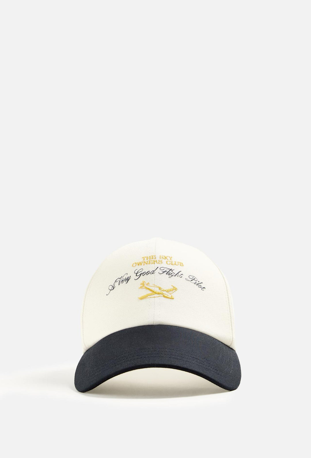 ZARA CAP WITH CONTRAST EMBROIDERY