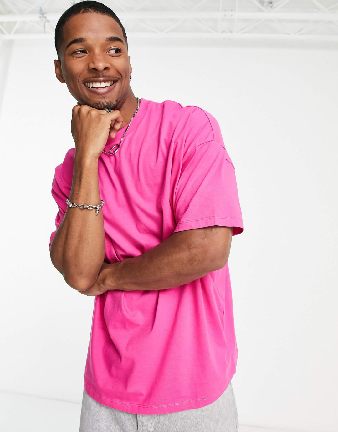 FSBN Oversized t-shirt in Pink