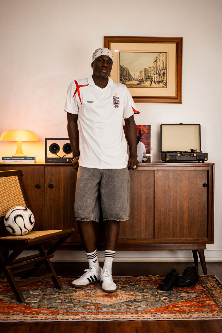 Retro England 2006-08 Home Retro Jersey