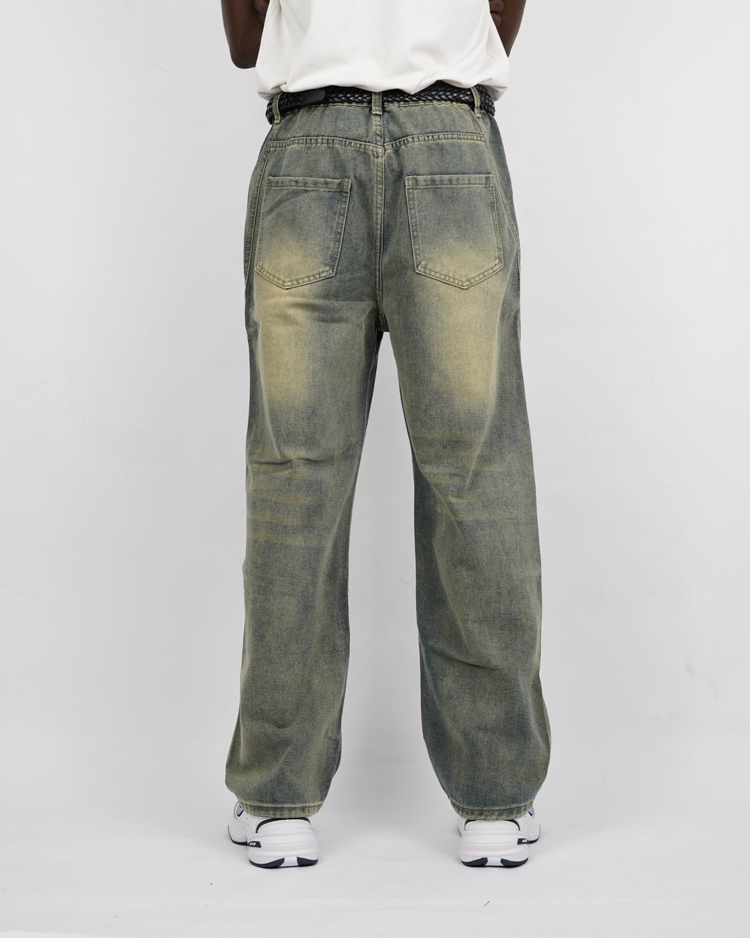 GI baggy jeans in acid wash