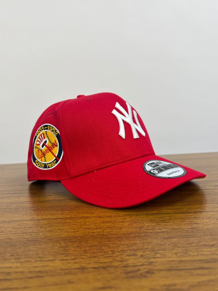 New York Yankees MLB snapback in red