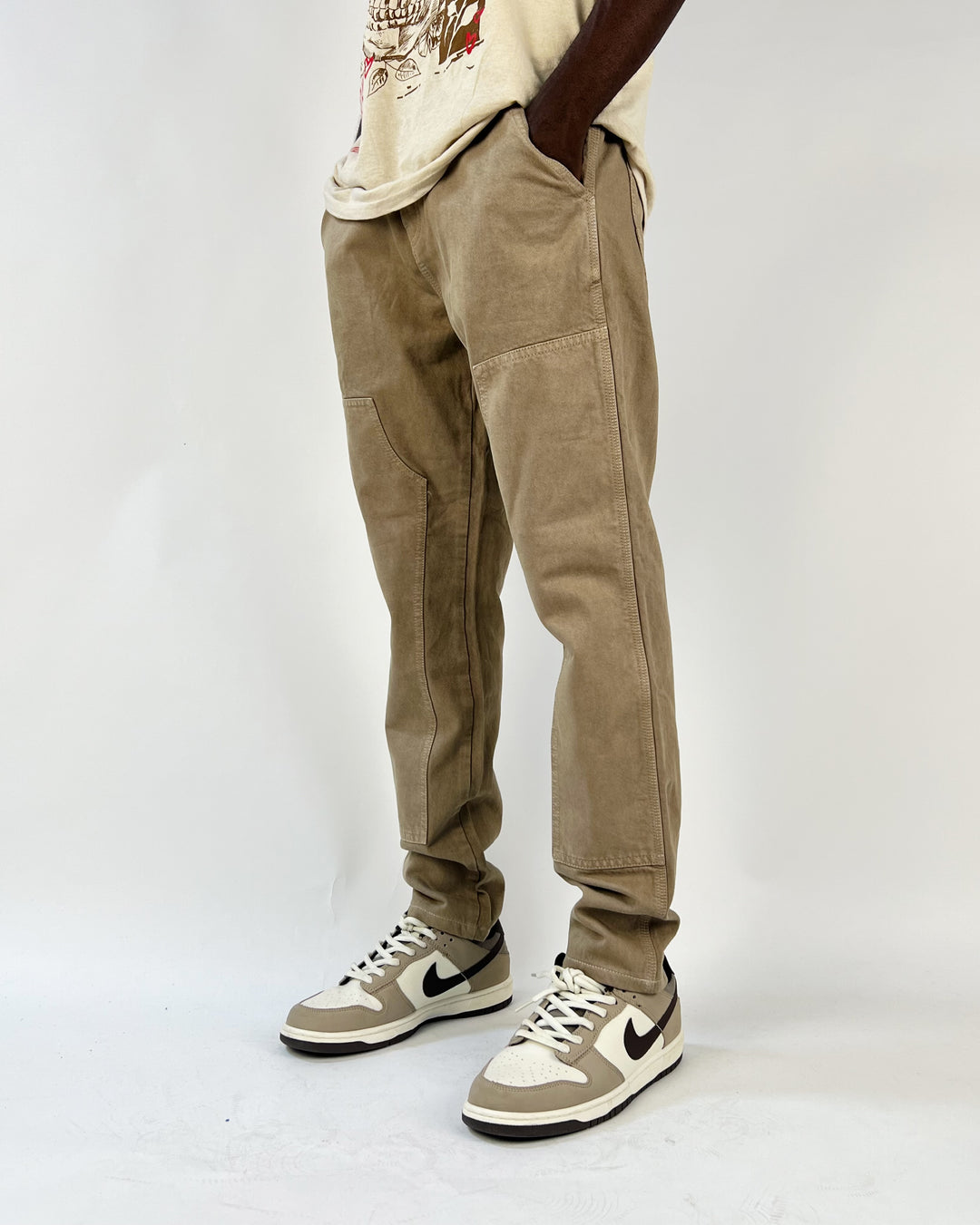 Carpenter Denim jeans in khaki