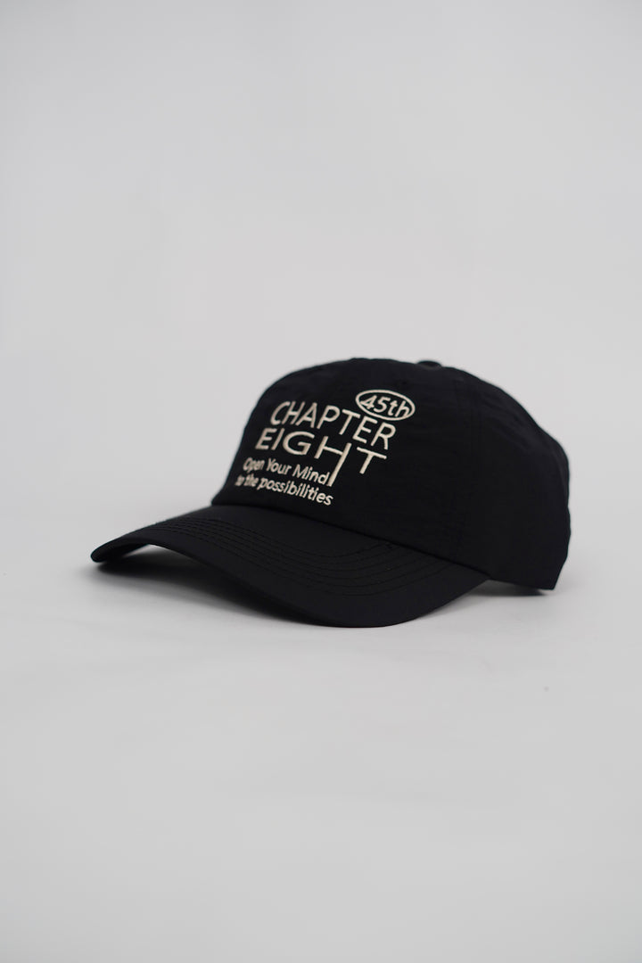 Chapter Eight Text Print Adjustable Cap