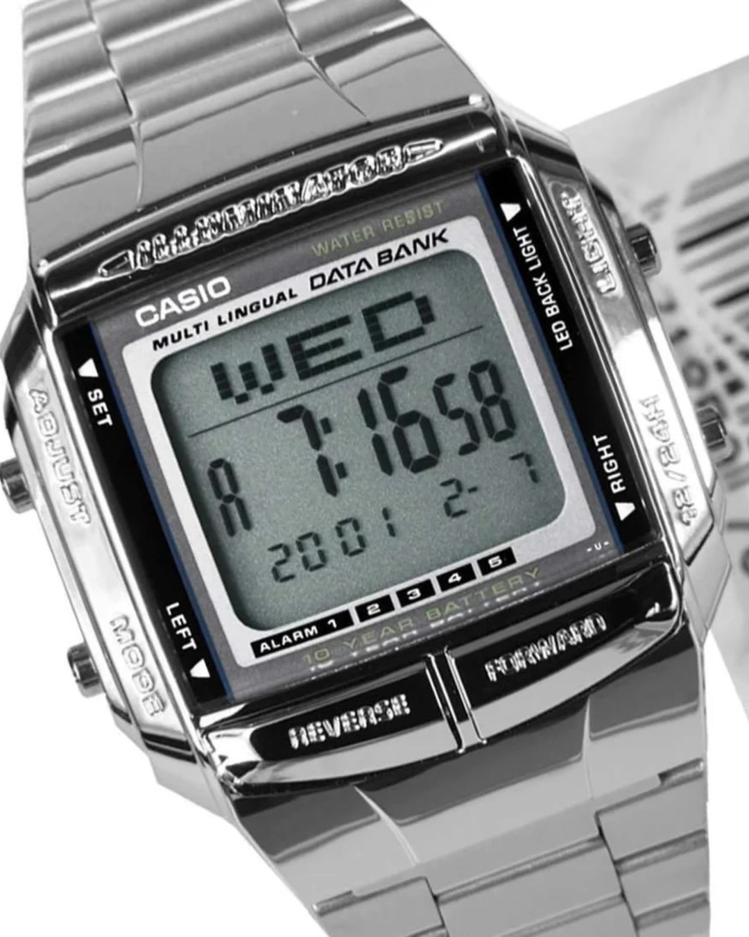Casio Vintage DB-360-1A Watch in Silver