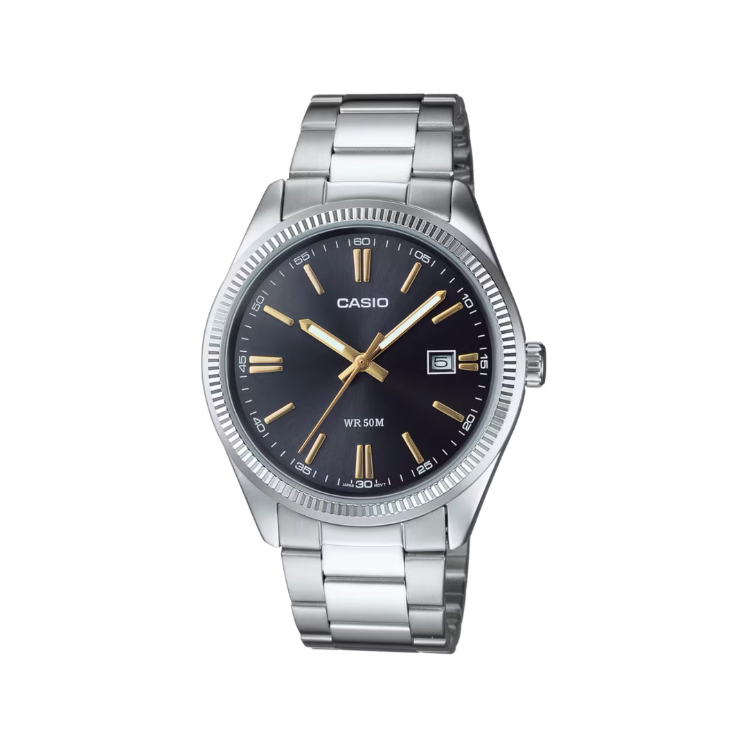 Casio MTP-1302D chain wrist watch
