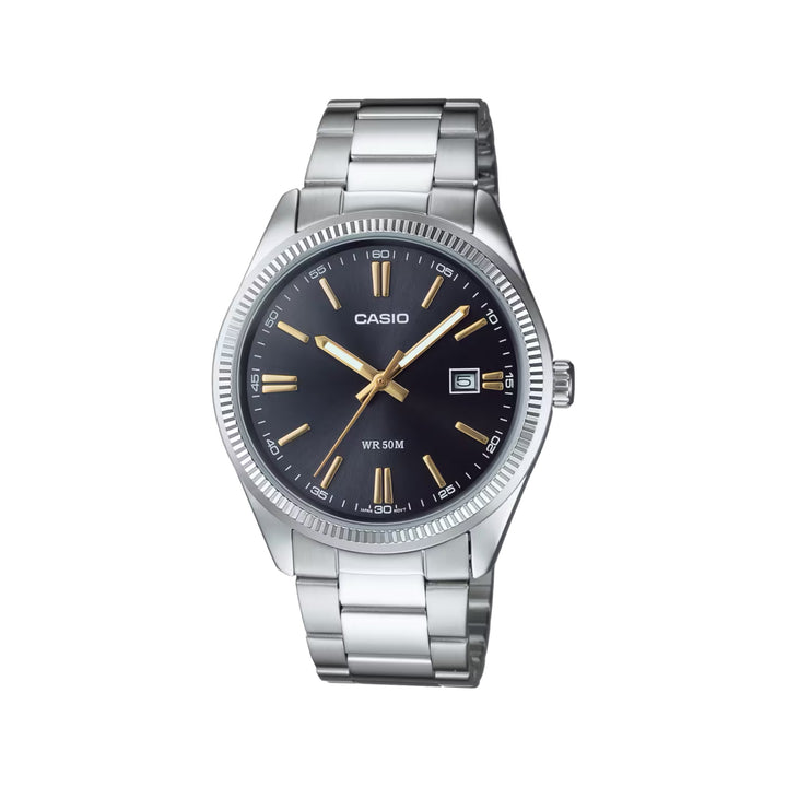 Casio MTP-1302D chain wrist watch
