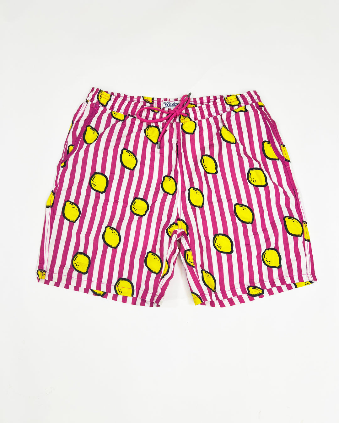 Mr swim lemon shorts in pink