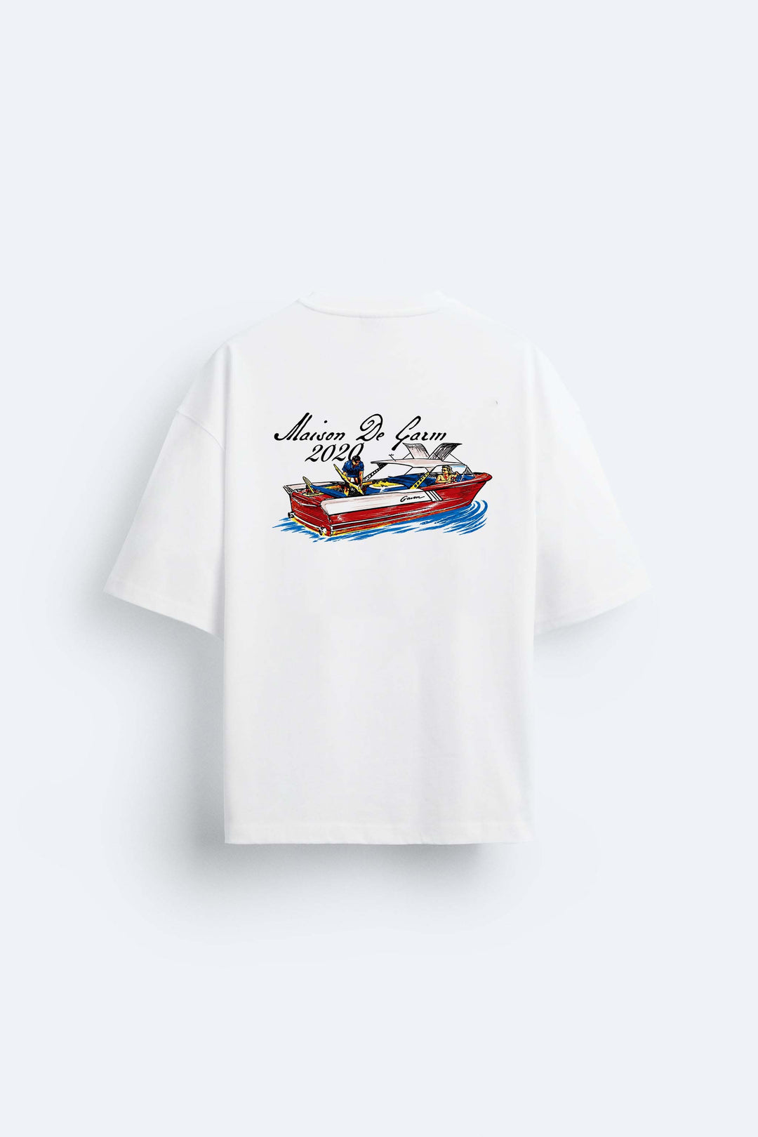 Garm Island Maison de Garm Dinghy T-shirt in white
