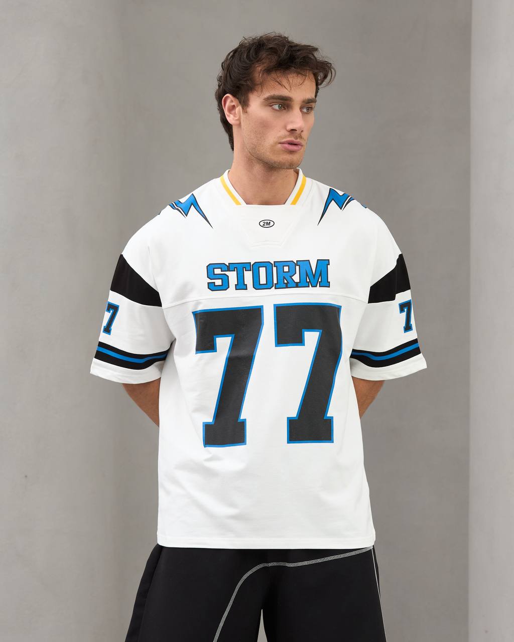 2morrow Storm Jersey T-shirt in white