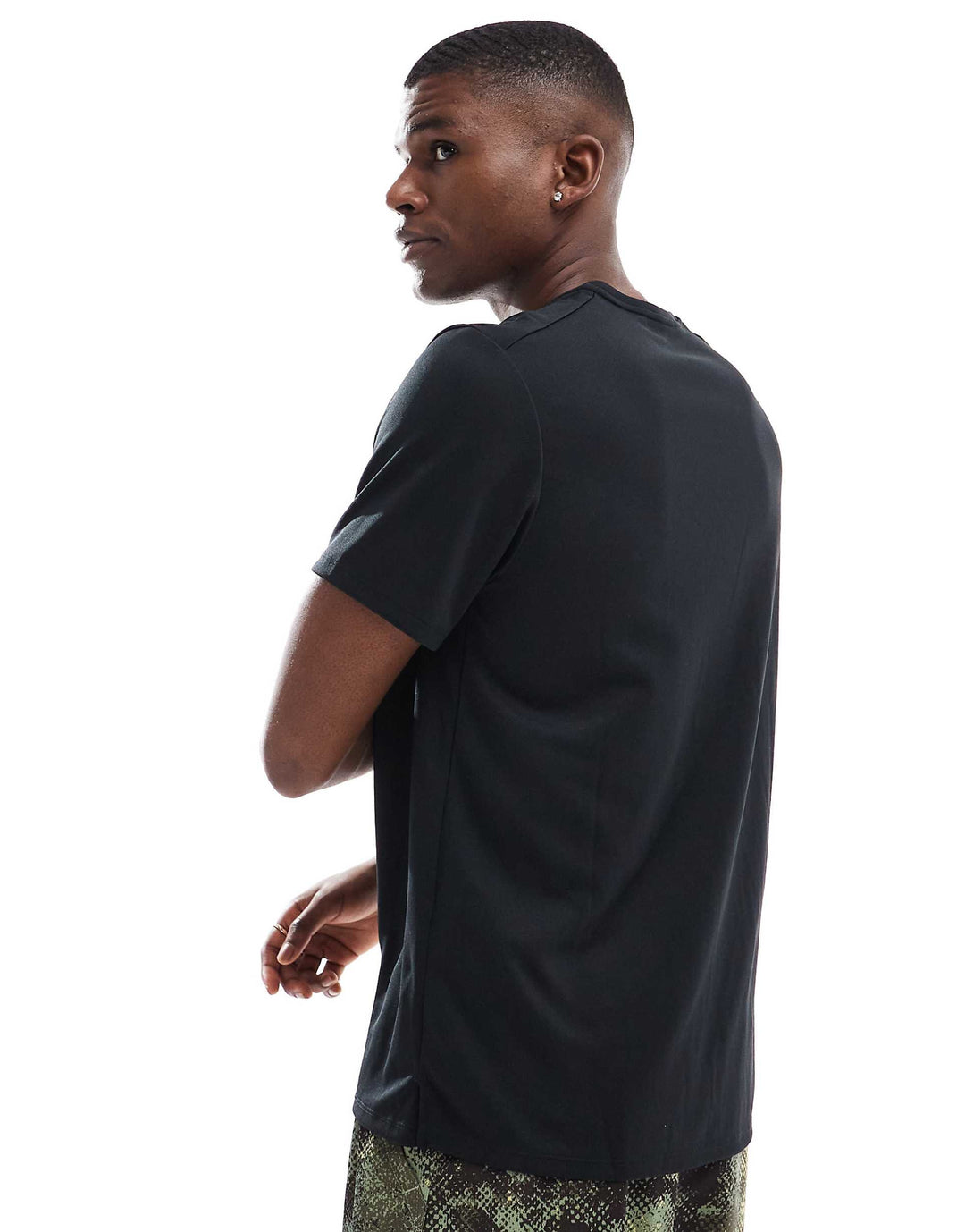 Nike Miler T-shirt in black