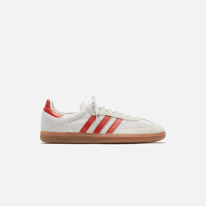 Adidas OG Woven Crystal Samba Trainers in White