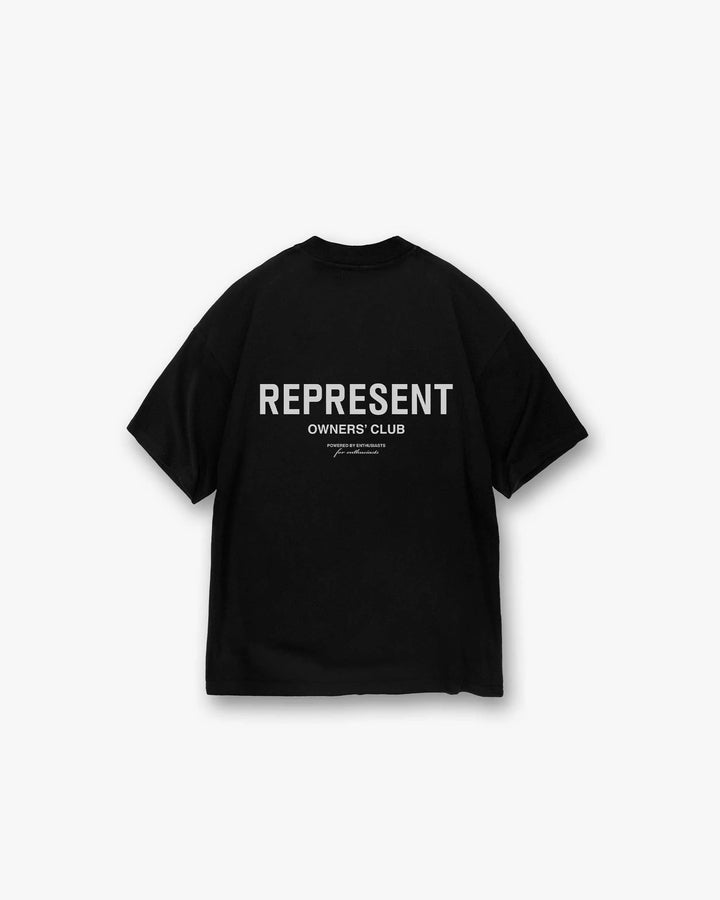REPRESENT OWNERS CLUB T-SHIRT IN BLACK