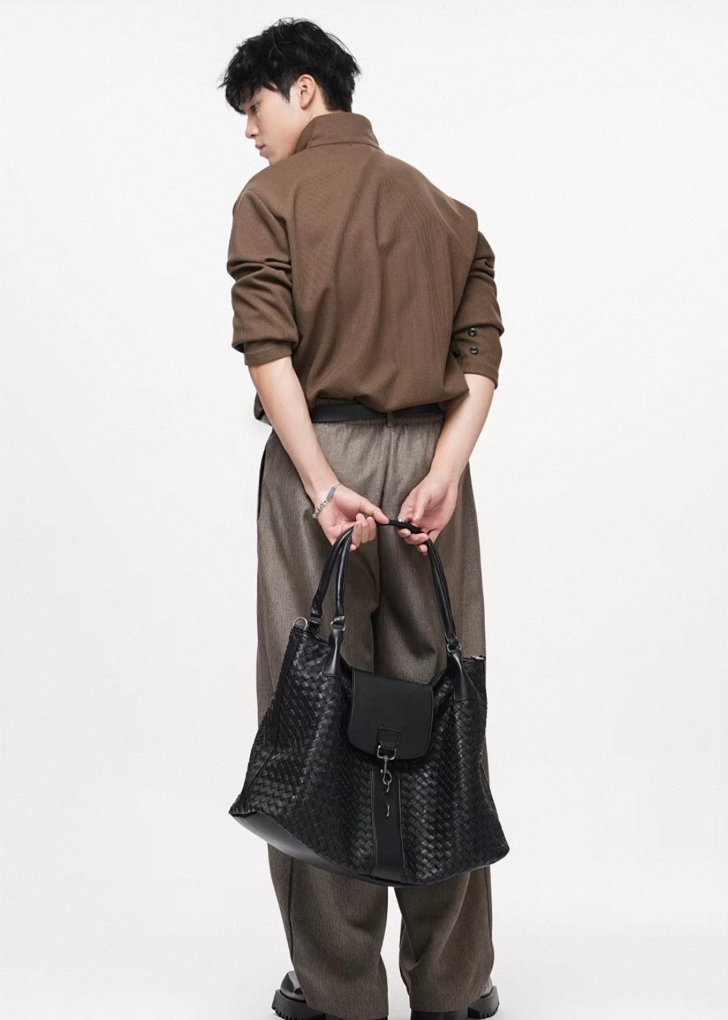 YADAMUI Woven Satchel bag