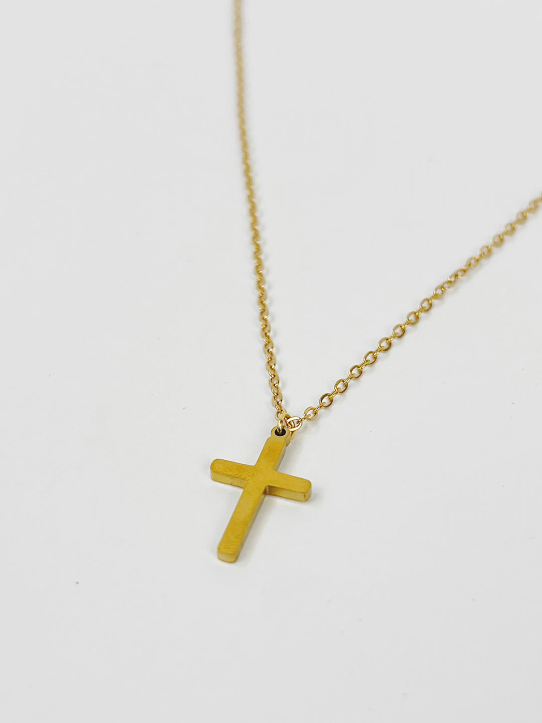 Cross Necklace in gold