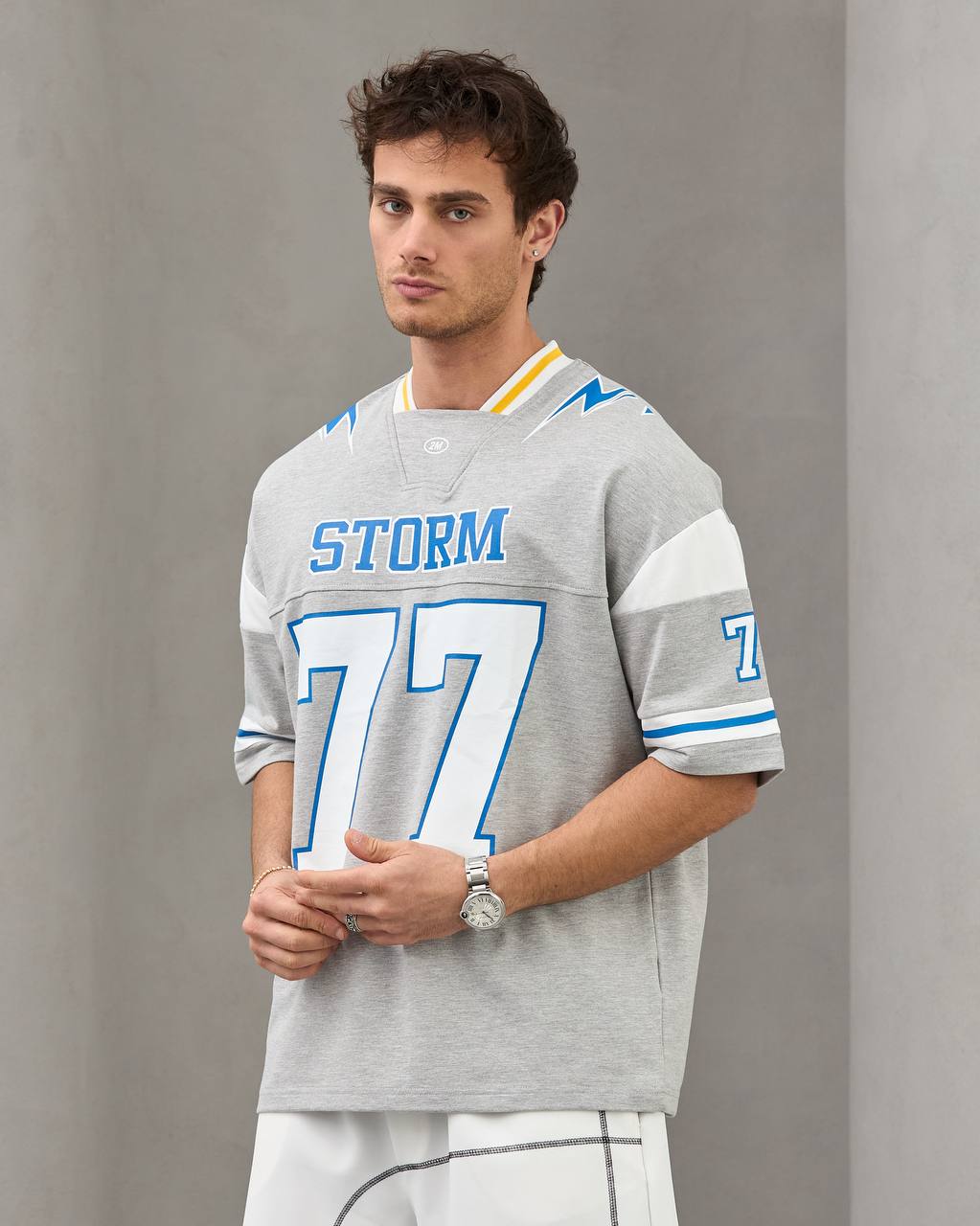 2morrow Storm Jersey T-shirt in grey