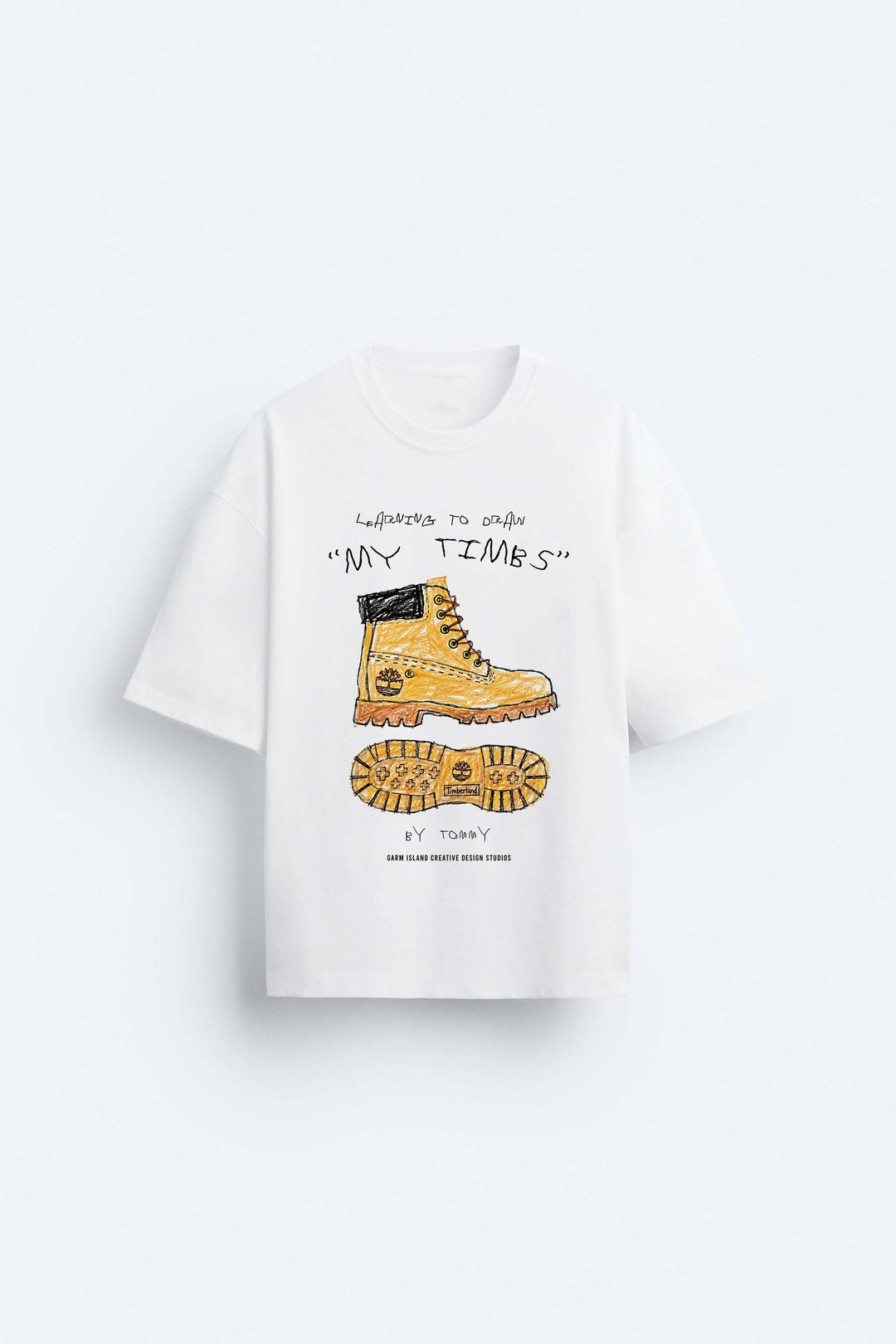 Garmisland Timbs Graphic  T-shirt