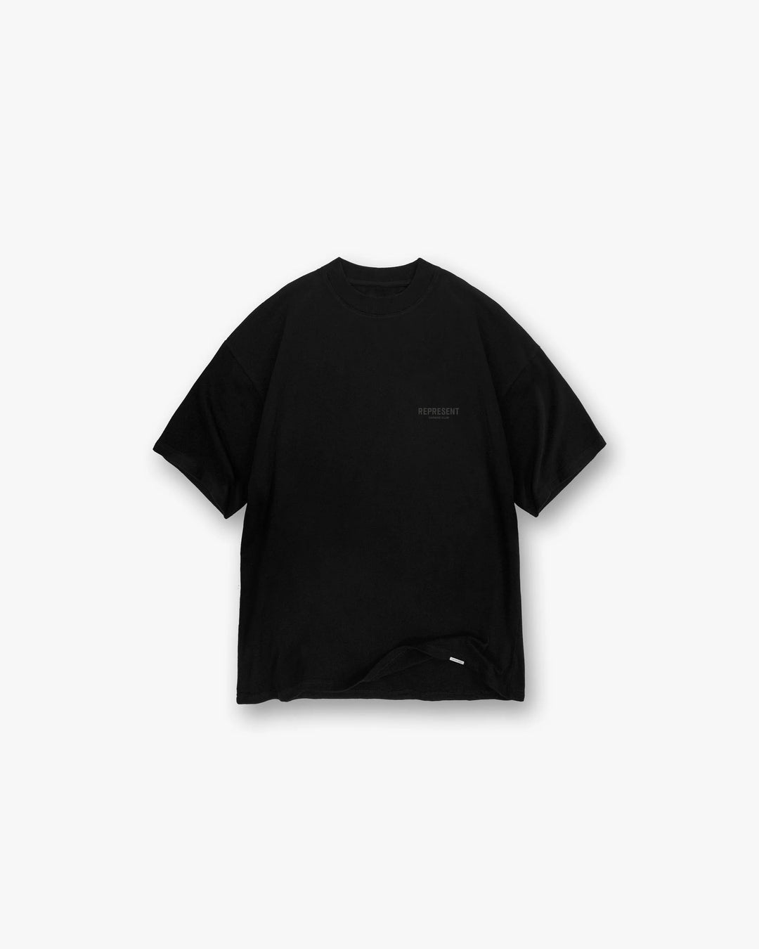 REPRESENT OWNERS CLUB T-SHIRT IN BLACK REFLECTIVE