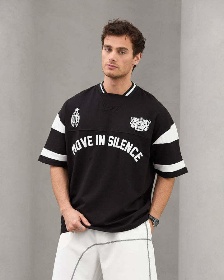 2morrow Move in Silence T-shirt in black