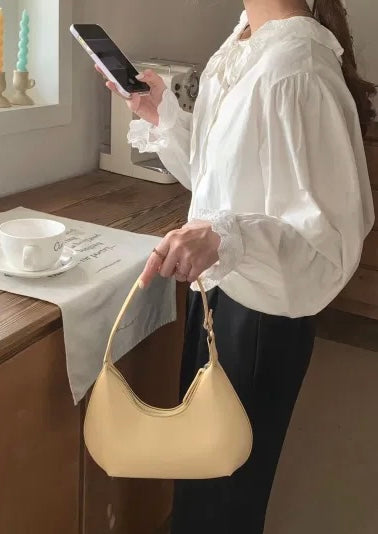 Mini tote fancy bag in beige