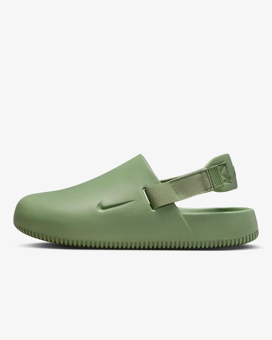 Nike Calm Mule Slides in Khaki