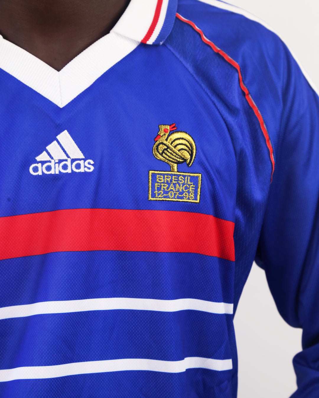 France 98 Wolrd Cup Retro Jersey T-shirt in blue