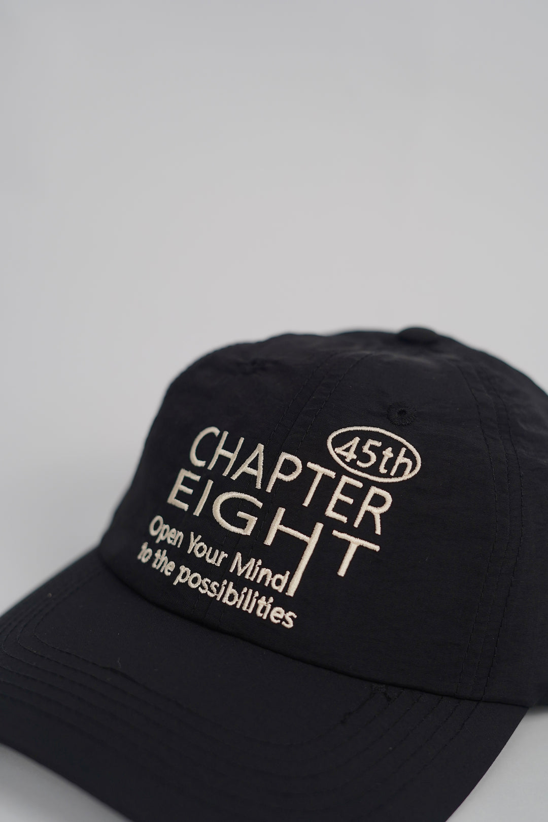 Chapter Eight Text Print Adjustable Cap