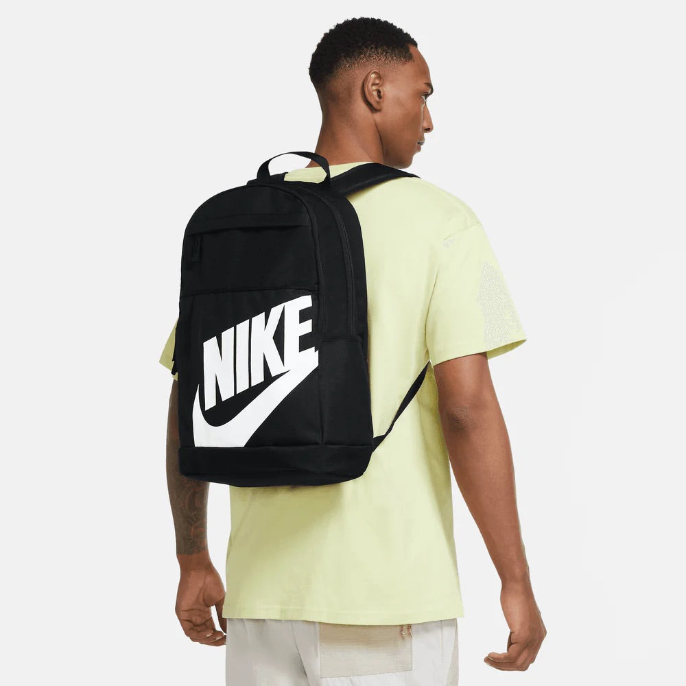Nike elemental backpack bag in black and white