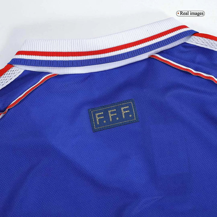 France 98 Wolrd Cup Retro Jersey T-shirt in blue