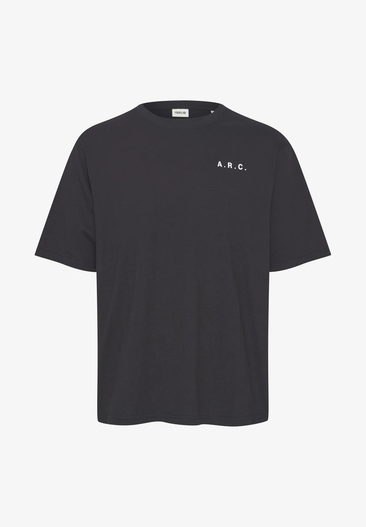 Solid Elam T-shirt in black