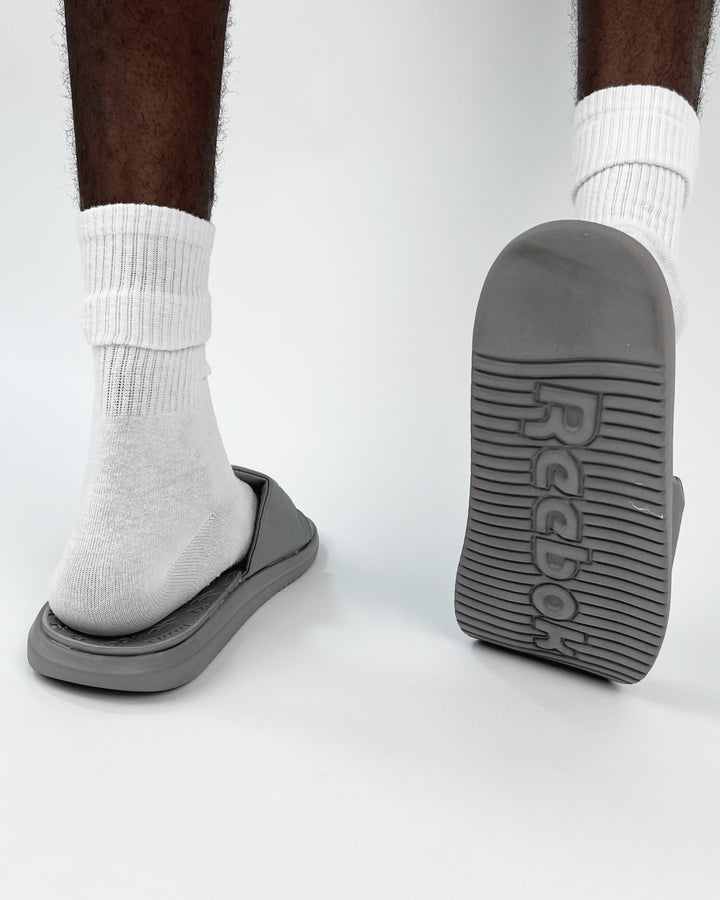 Reebok Dual Density Slides in Grey