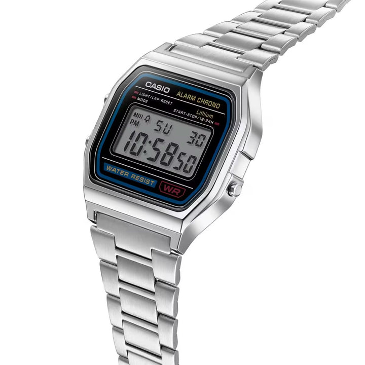 CASIO VINTAGE A158WA-1 in silver