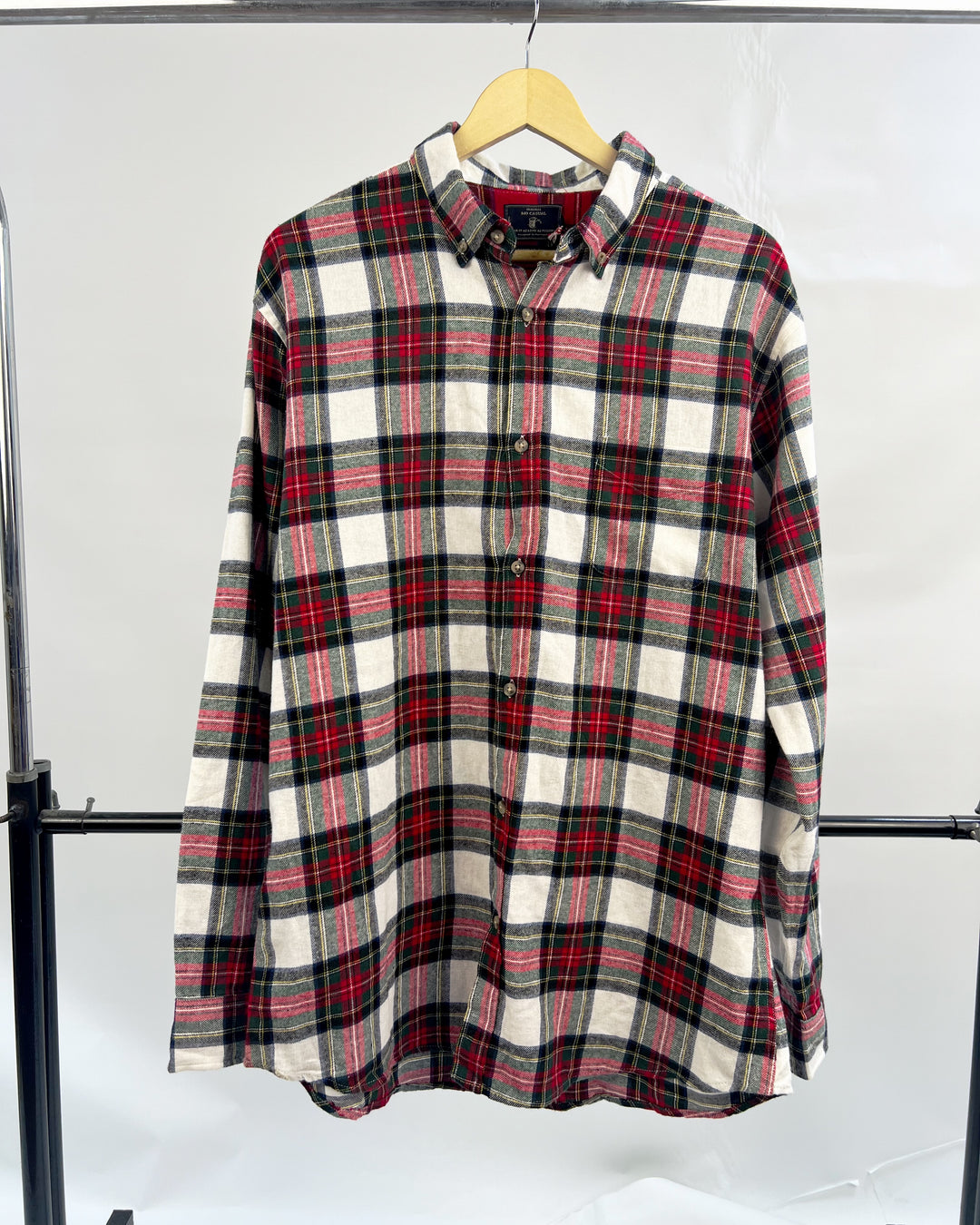 Mo casual plaid shirt