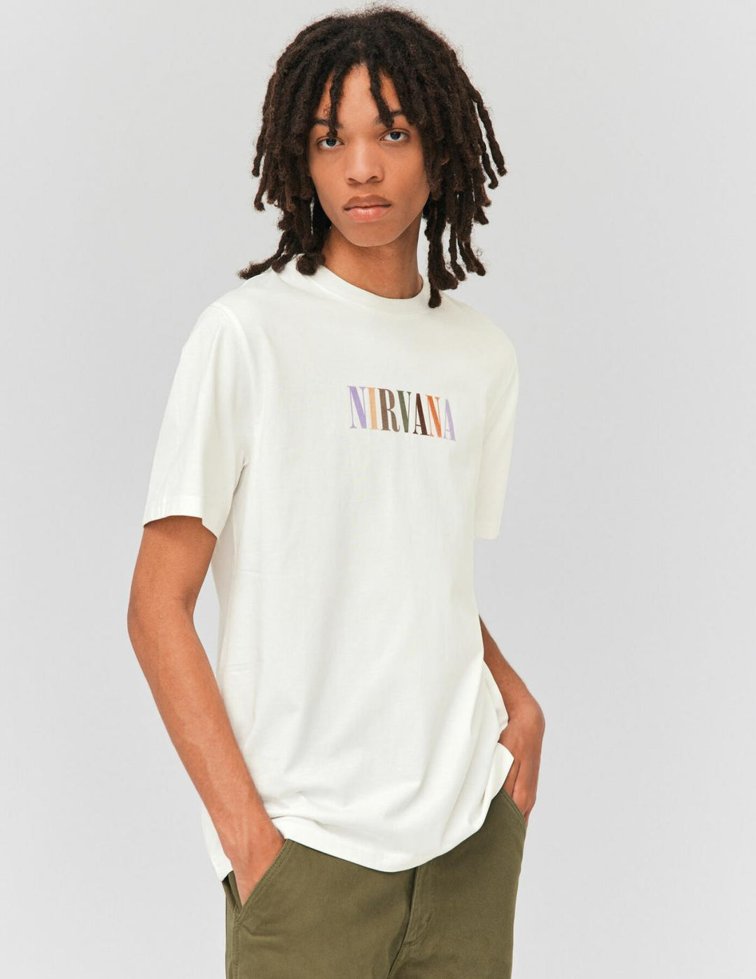 Bizzbee Nirvana T-shirt in white