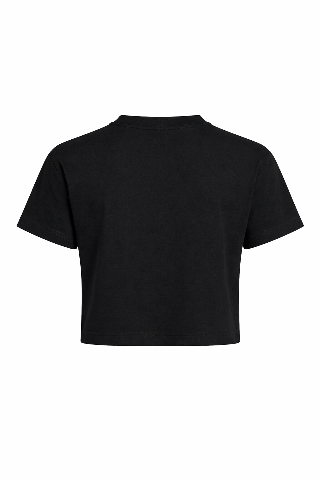 Log drum princess crop top in black