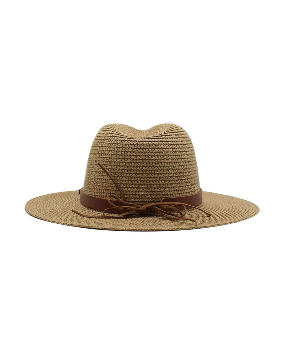 Men’s Woven Fedora Wide Brim Woven Hat